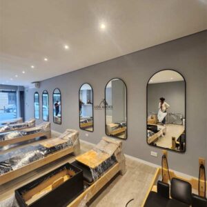 Espejo Arco Marco de PVC Simil Hierro