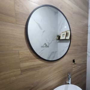 Espejo Redondo Marco de PVC