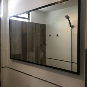 Espejo Rectangular Marco de Aluminio