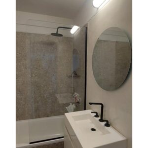 Mamparas de Paños Fijos con Vidrio Laminado