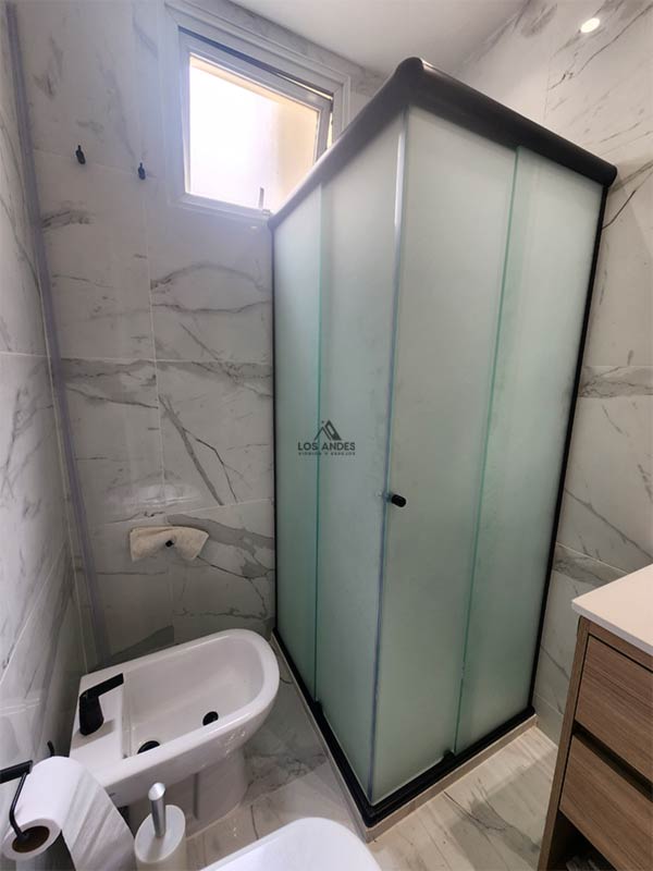 Mamparas Frontales con Perfilería de Aluminio 100% Herméticas - Imagen 12