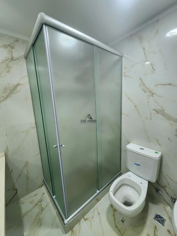 Mamparas Frontales con Perfilería de Aluminio 100% Herméticas - Imagen 13