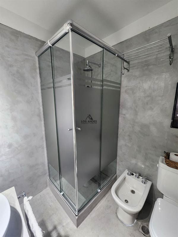 Mamparas Frontales con Perfilería de Aluminio 100% Herméticas - Imagen 16