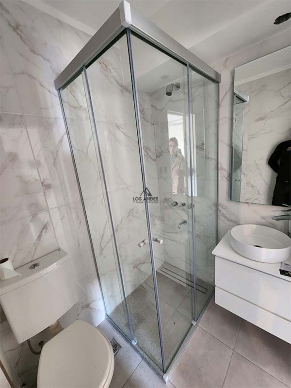 Mamparas Frontales con Perfilería de Aluminio 100% Herméticas - Imagen 20