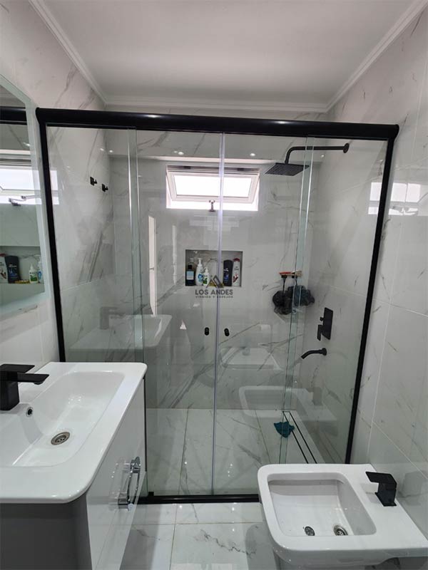 Mamparas Frontales con Perfilería de Aluminio 100% Herméticas - Imagen 24
