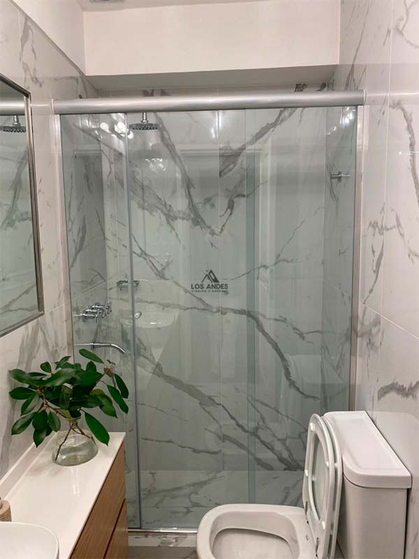 Mamparas Frontales con Perfilería de Aluminio 100% Herméticas - Imagen 27