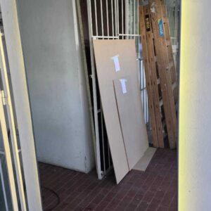 Espejo Rectangular con marco de PVC plateado 80x130cm #118