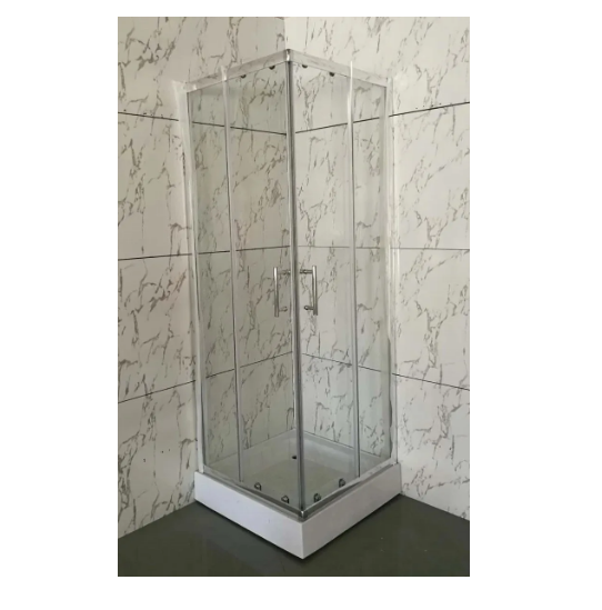 Vidrio – Incoloro –80x80x200 cm #65 - #66 - #67 - #68 - CABINA DE DUCHA SENSI D'ACQUA - SOLO VIDRIOS